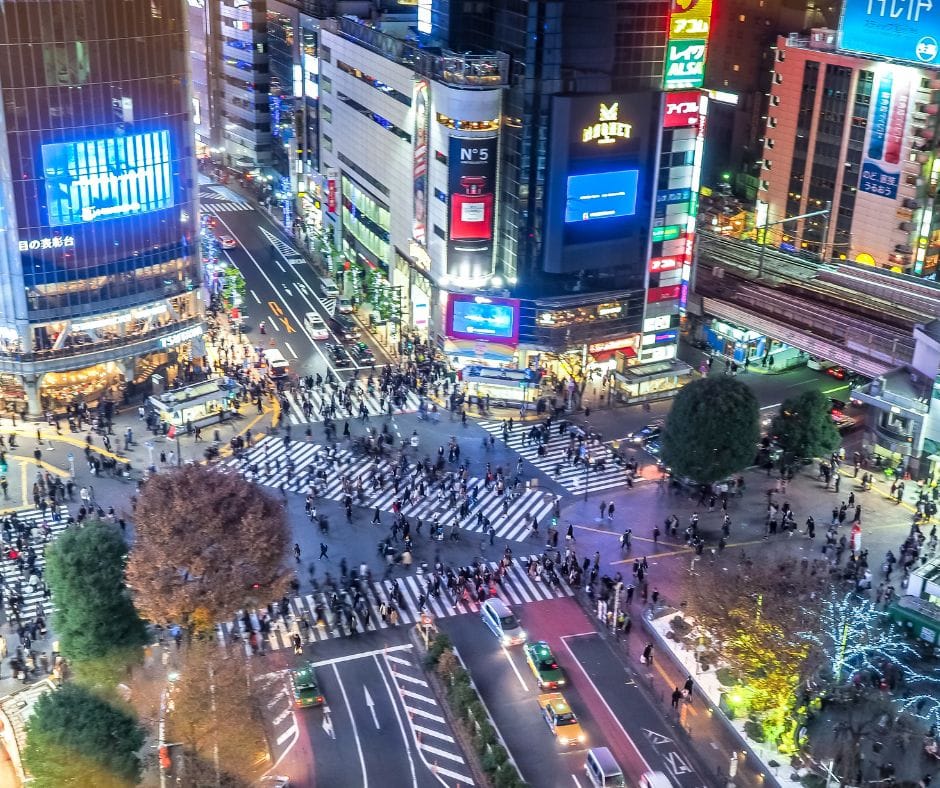 ZWIEDZANIE TOKYO